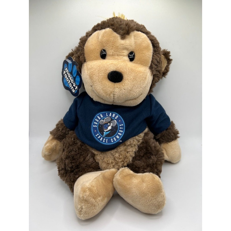 Sugar Land Space Cowboys Mascot Factory Plush Cuddle Buddy Monkey