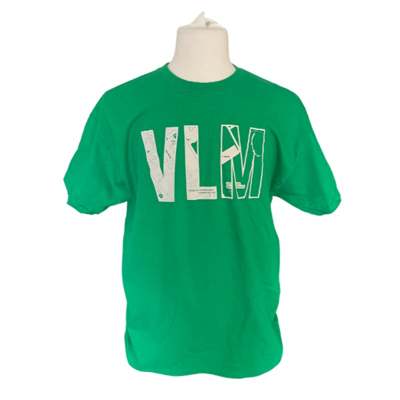 VLM Map Tee|Kelly Green|Black|Small|Medium|Large|X-Large|2XL|3XL