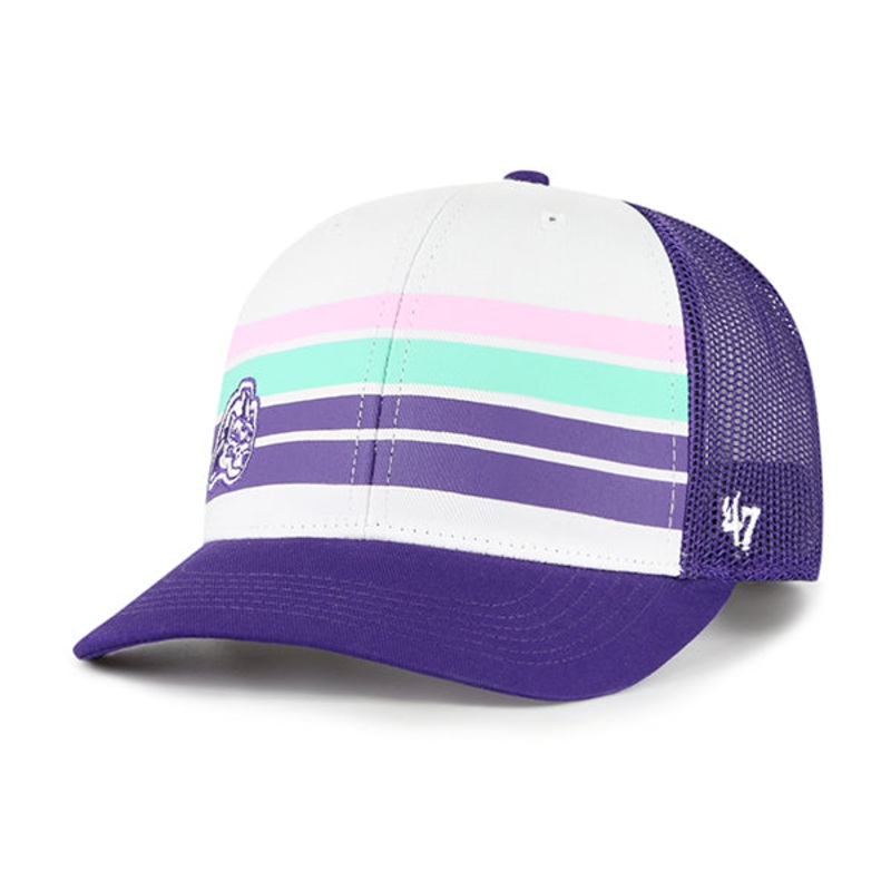 Youth PC Trucker|Purple|Navy