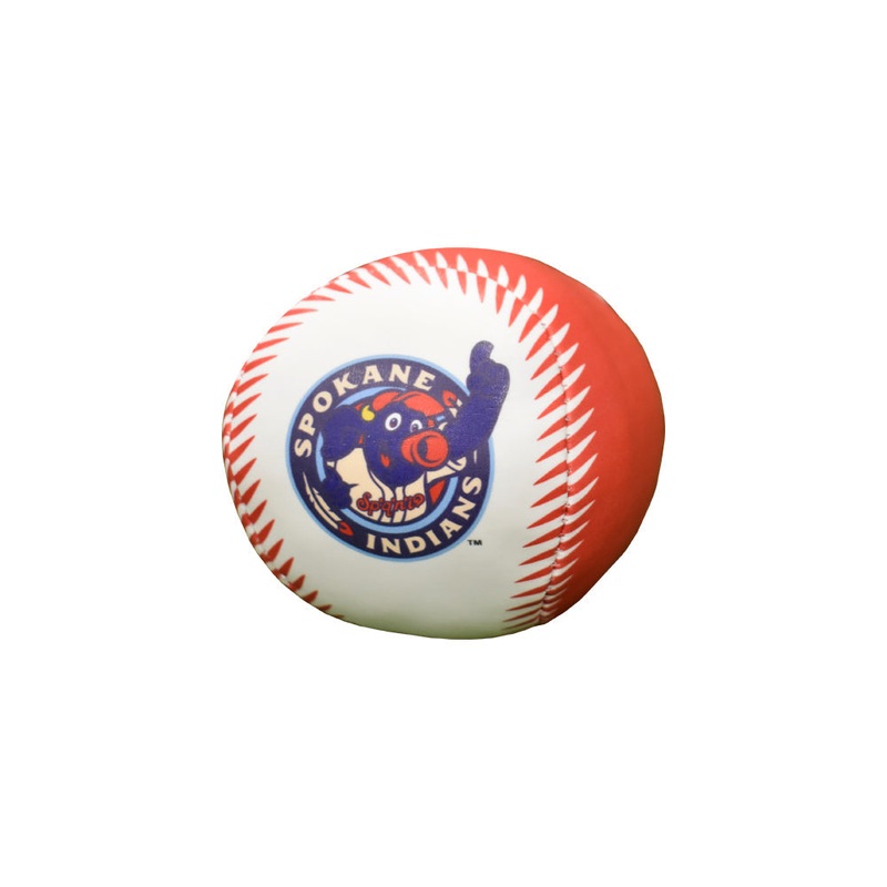 Spokane Indians Soft Otto Ball – White w/Red