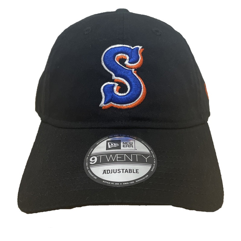 Syracuse Mets New Era Toddler 920 Alternate 2 Black Replica Adj. Cap