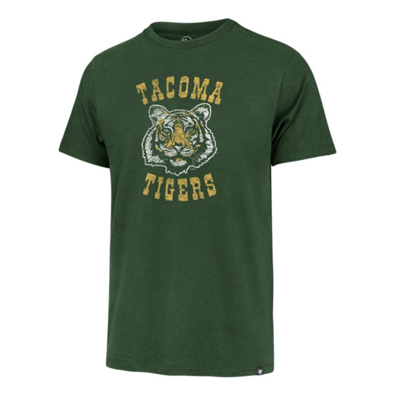 Tacoma Rainiers ’47 Brand Green Tacoma Tigers Franklin Tee