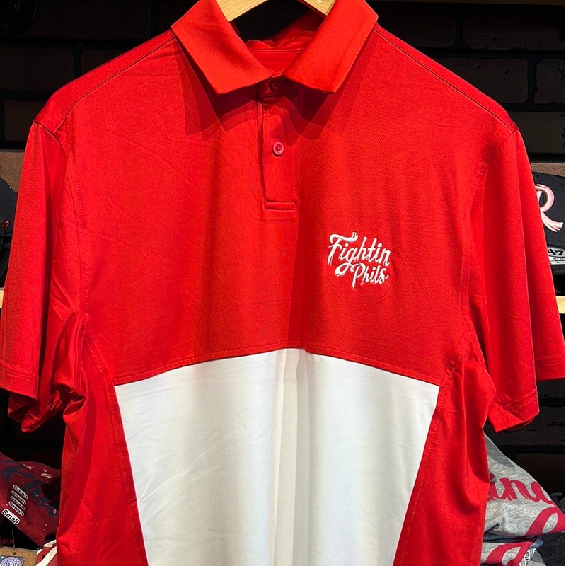 UA Men’s Box Red & White Polo|MD|LG|XL|2XL