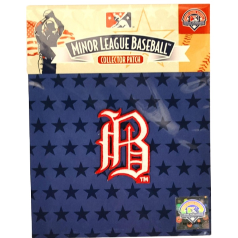 Barons Old English B Patch