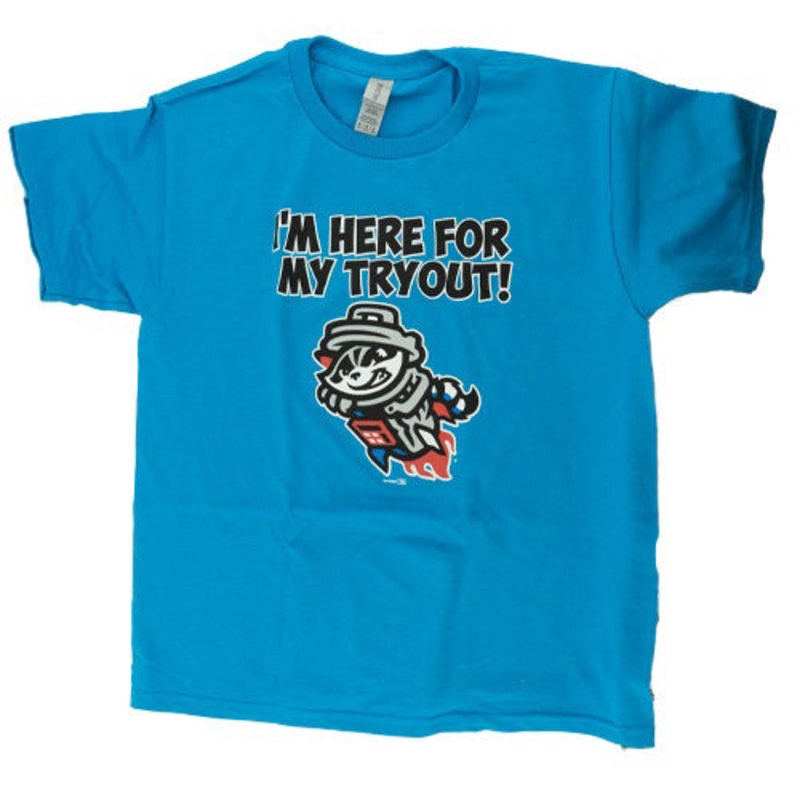 Youth Sapphire Try Out Tee|Small|Medium|Large|XL