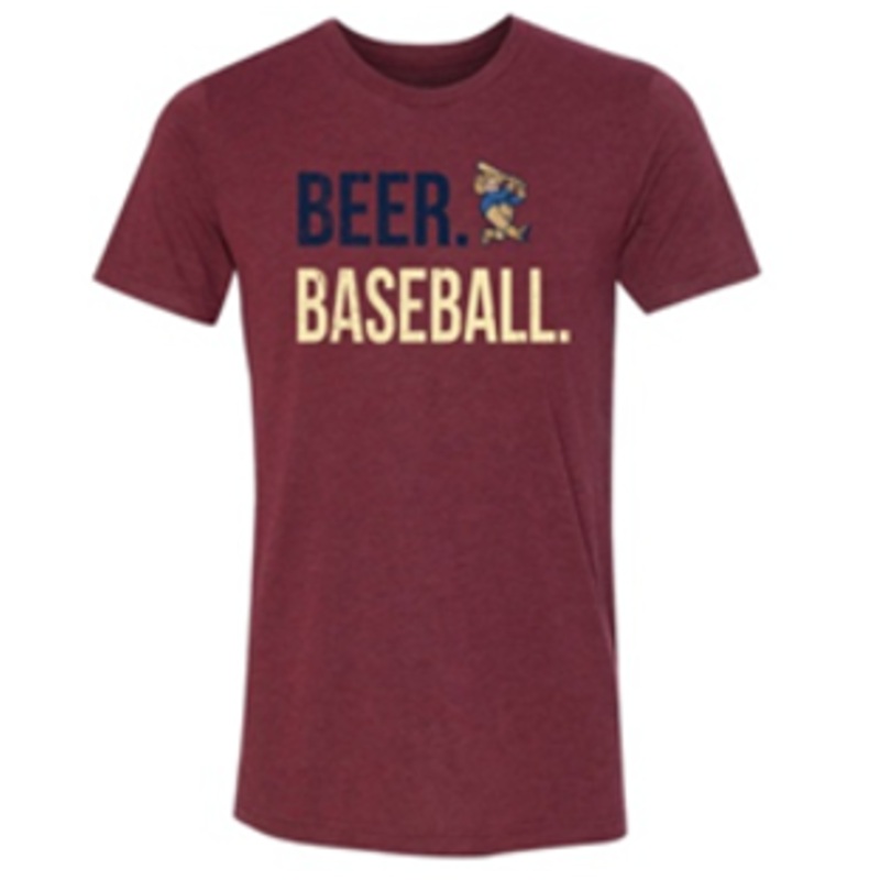 108 Men’s Beer Baseball Tee|Small|Medium|Large|X-Large|2X-Large|3X-Large