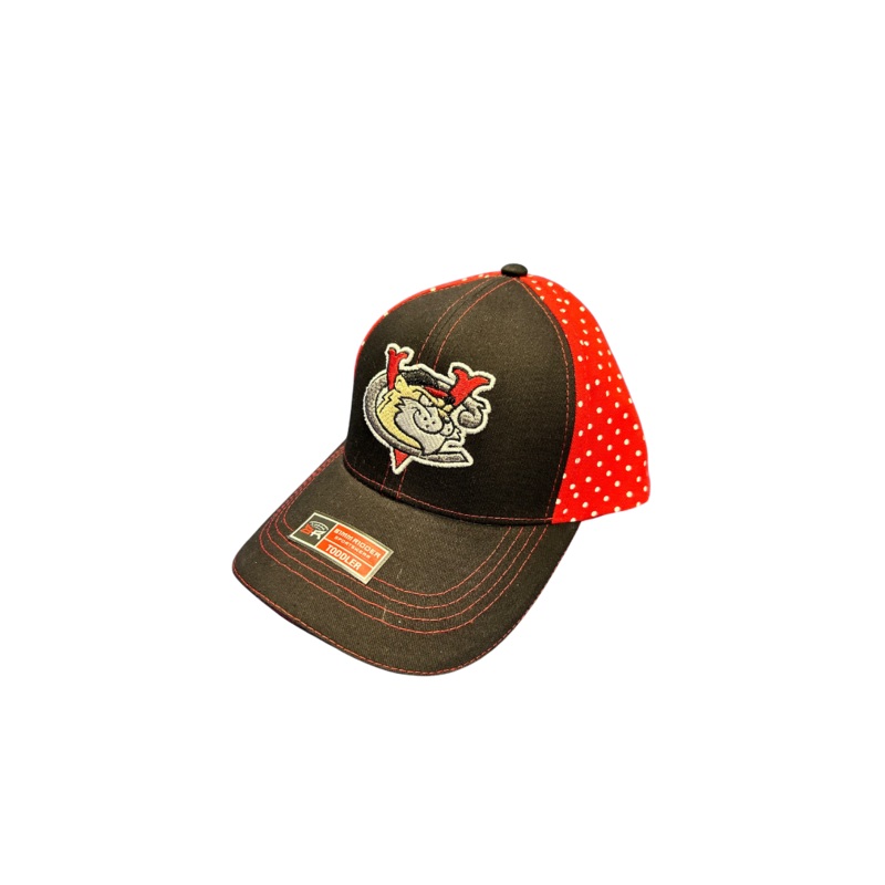Toddler Adjustable Polka Dot Hat