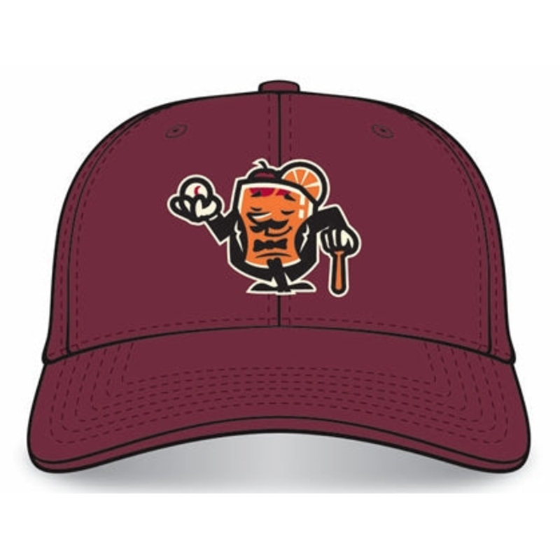 Wisconsin Supper Clubbers Maroon Protech Mesh Adjustable Cap *NEW*