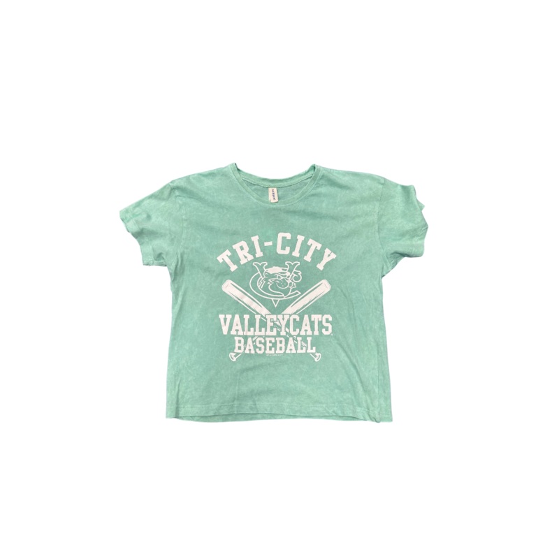 Women’s Mint Cropped Tee|Small|Medium|Large|X-Large