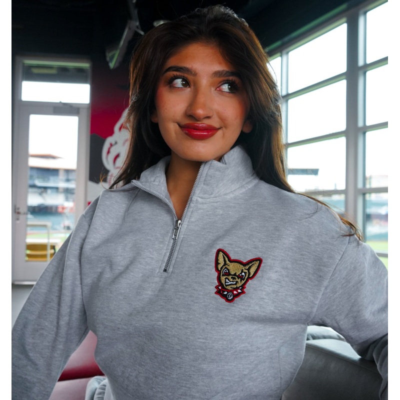 WOMAN’S 1/2 ZIP CROP HOODIE|SM|MD|LG|XL|2XL