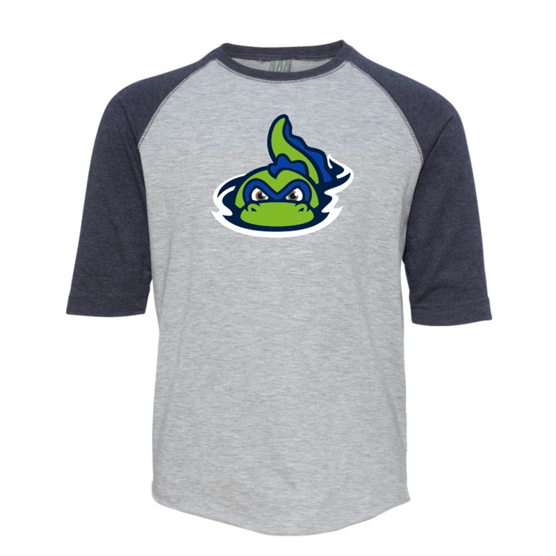 Youth Champ 3/4 Raglan Tee|Y-XS|Y-S|Y-M|Y-L|Y-XL