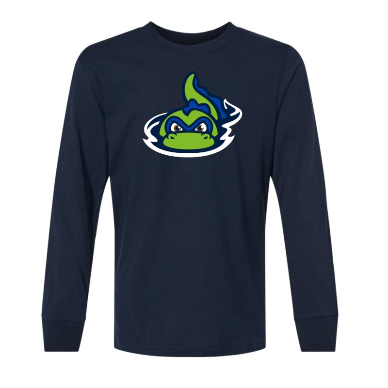 Youth Champ Logo Long Sleeve|Y-XS|Y-S|Y-M|Y-L|Y-XL