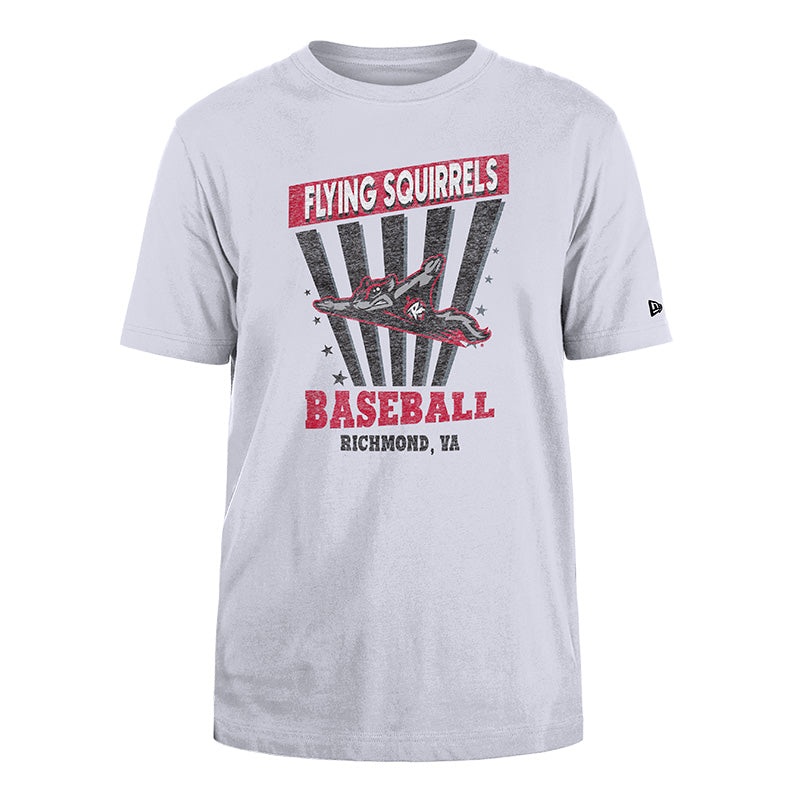 Richmond Flying Squirrels New Era White Tee