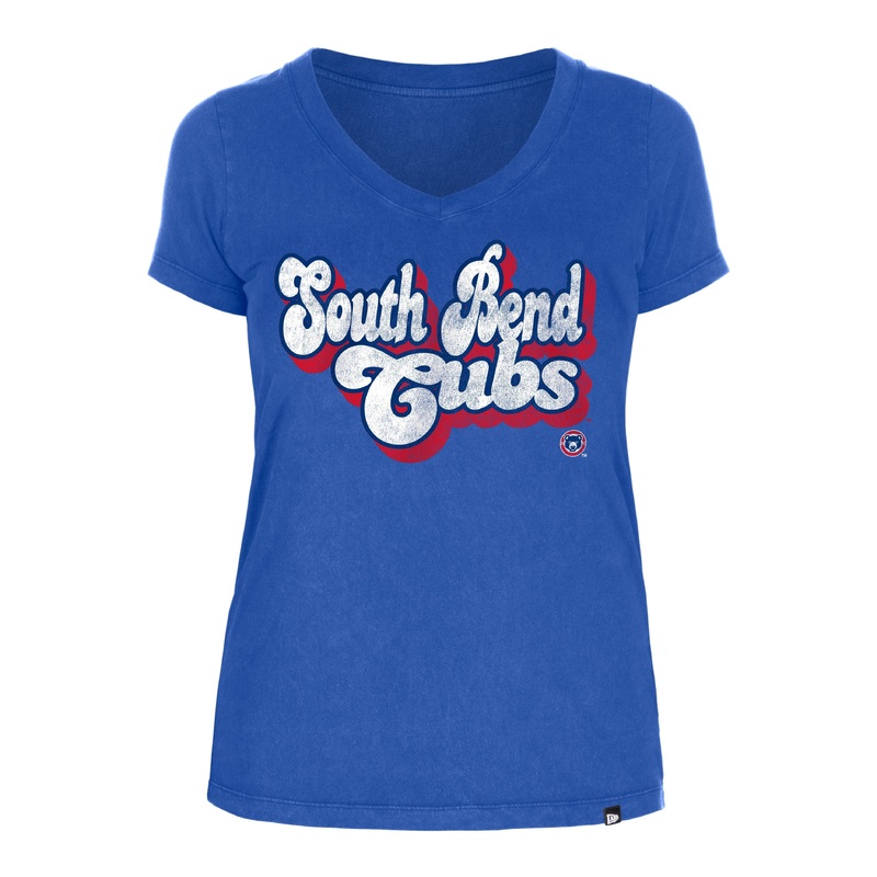 South Bend Cubs New Era Women’s Bubble T-shirt