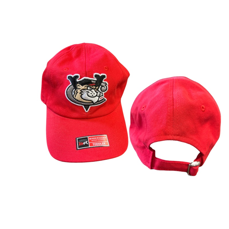 Toddler Red Adjustable Hat