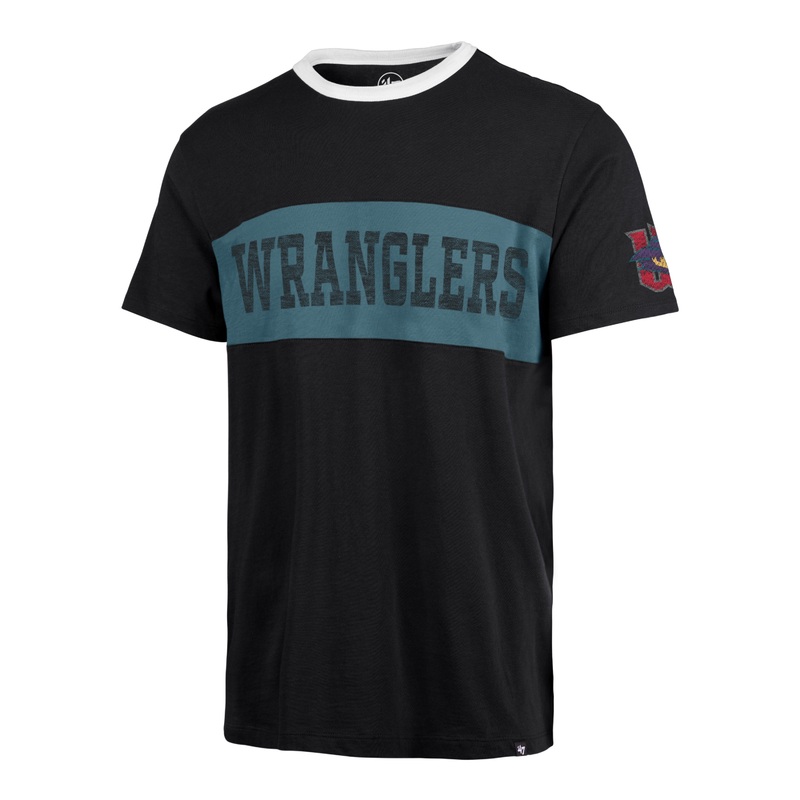 Wichita Wind Surge ’47 Black Wichita Wranglers Parker Tee