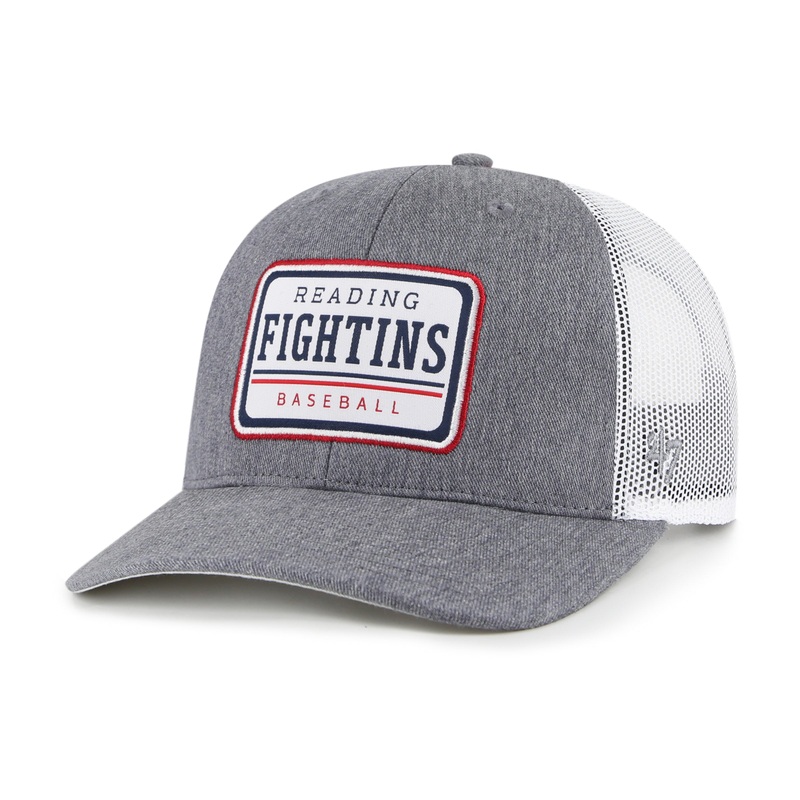 ’47 Trucker Reading Fightin Phils Charcoal Ellington Cap