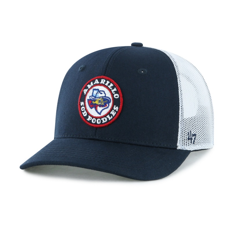 Amarillo Sod Poodles ’47 Youth Pop Up TRUCKER Cap