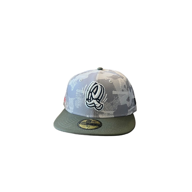 2025 Rancho Cucamonga Quakes Armed Forces 5950 New Era Cap