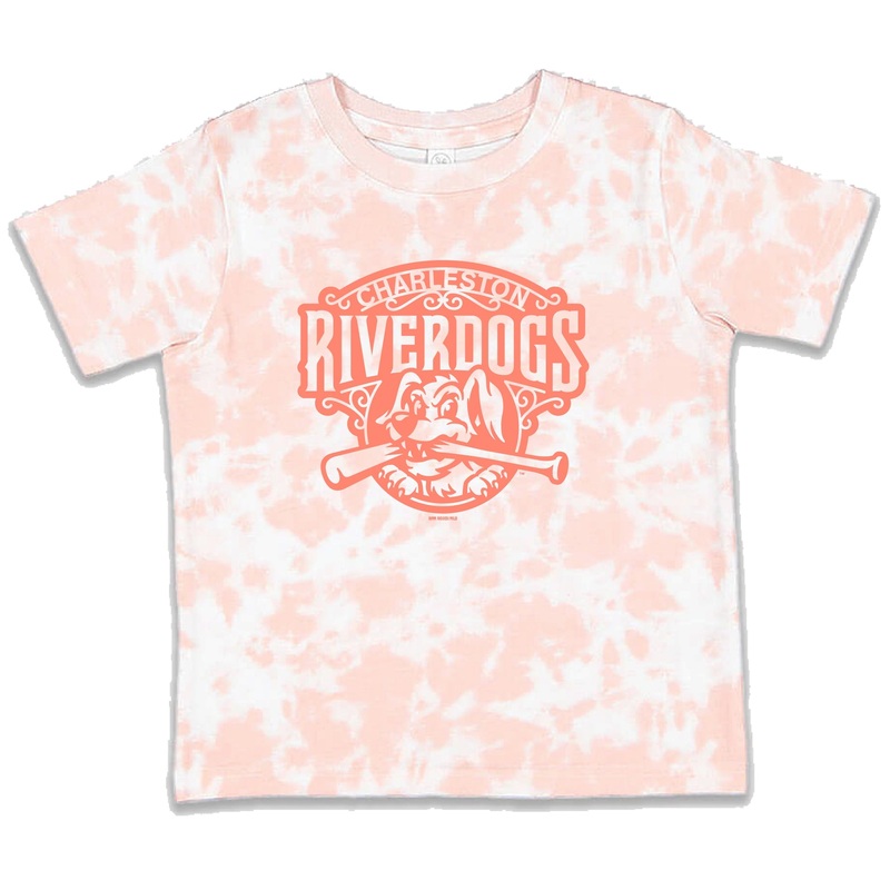 Charleston RiverDogs Toddler Tiedye Baseball Tee