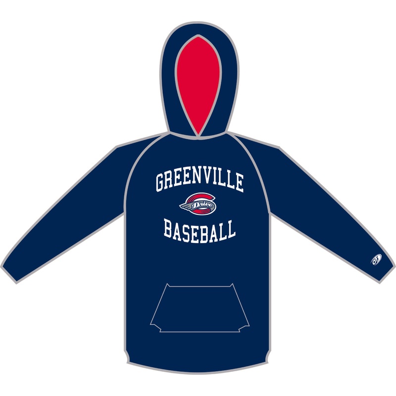 Greenville Drive OT Sport Sublimated Long Sleeve Sleeve Sweatshirt