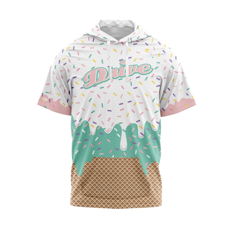Greenville Drive OT Sport Youth Sublimated Short Sleeve Sweatshirt