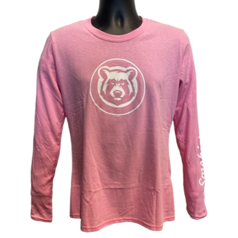 Ladies Pink Long Sleeve|S|M|L|XL|2XL|3XL