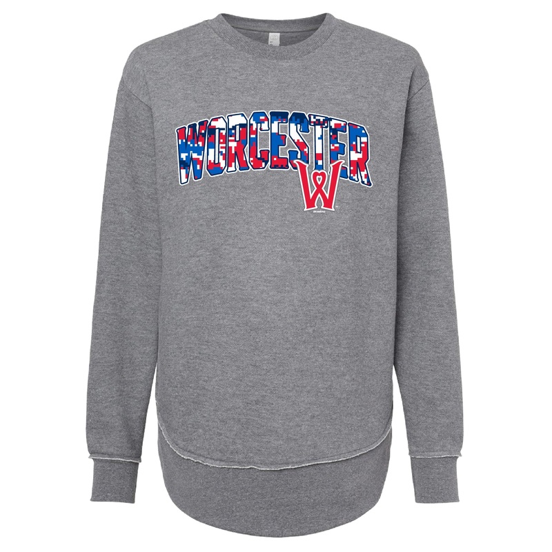Worcester Red Sox Red White and Blue Women’s Crew