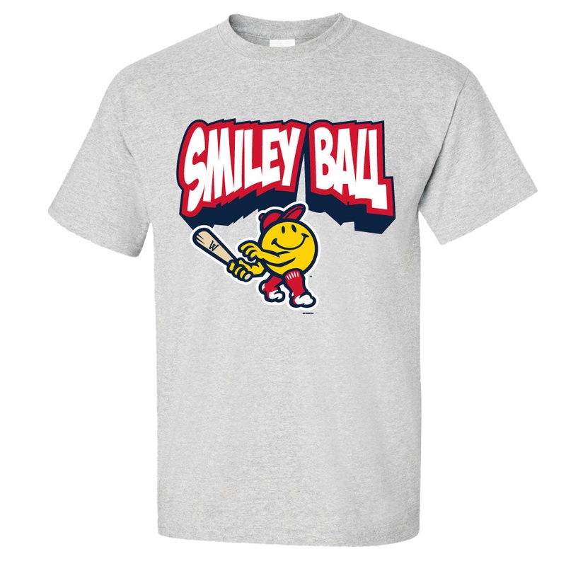 Worcester Red Sox Smiley Ball Seize Tee