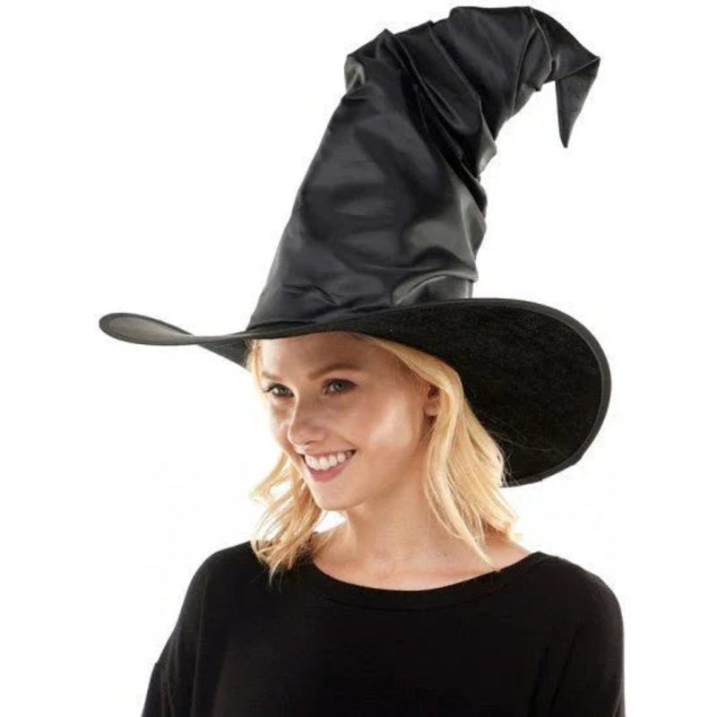 Halloween Adult black witch hat | 1 ct