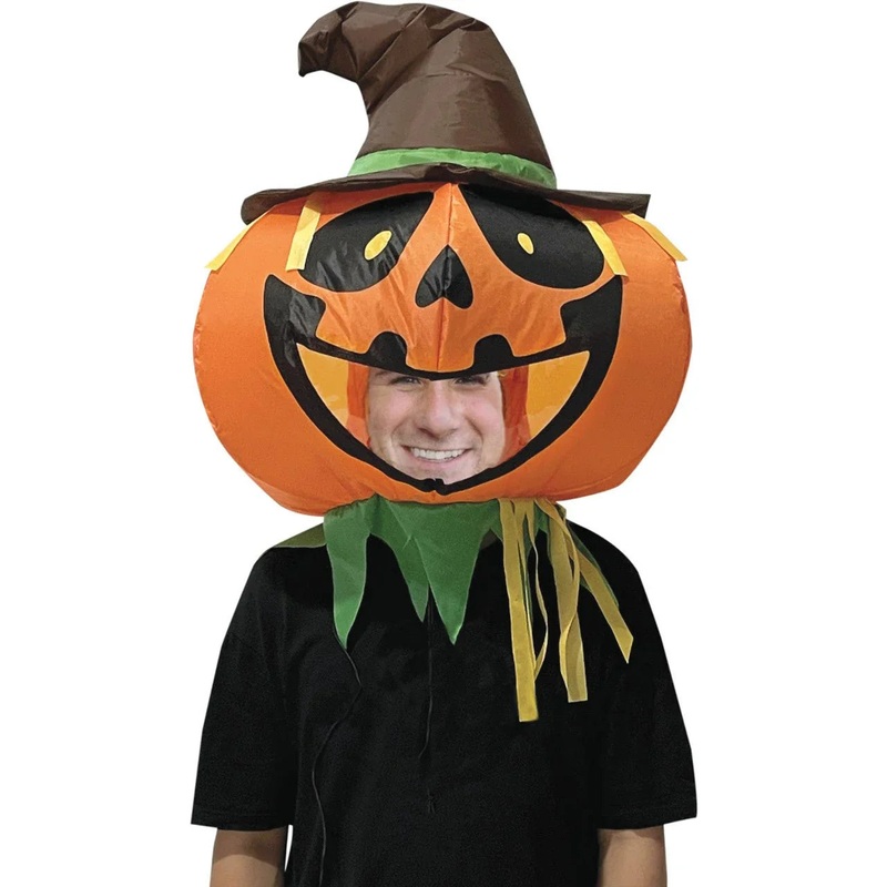Inflatable Pumpkin Head | 1 ct