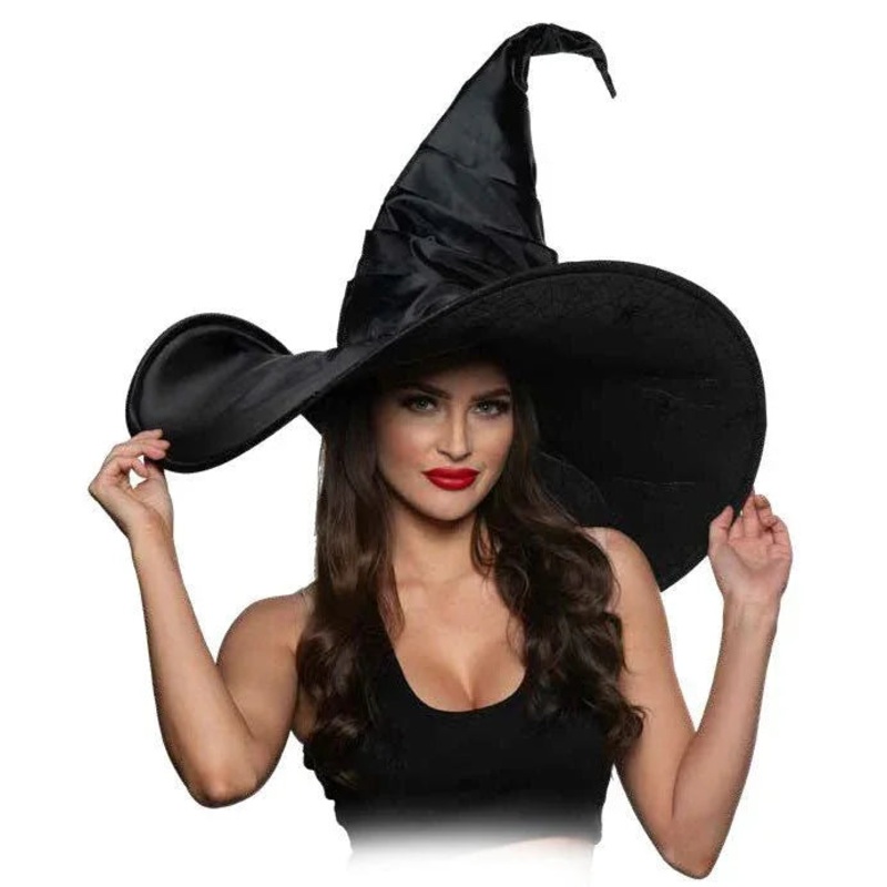 Jumbo Curved Witch Hat | 1 ct