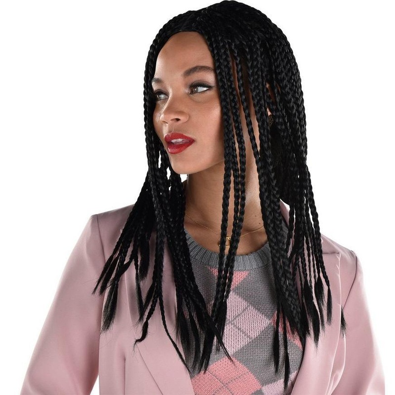 90s Black Box Braid Wig, 20 | 1 ct
