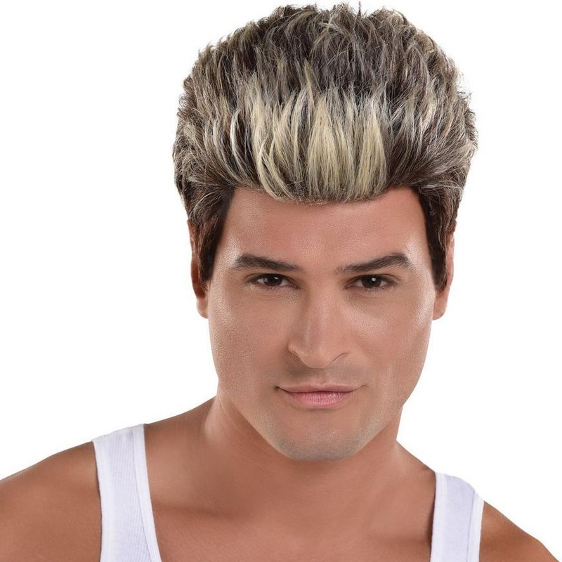 90s Frosted Tips Spiked Wig | 1 ct
