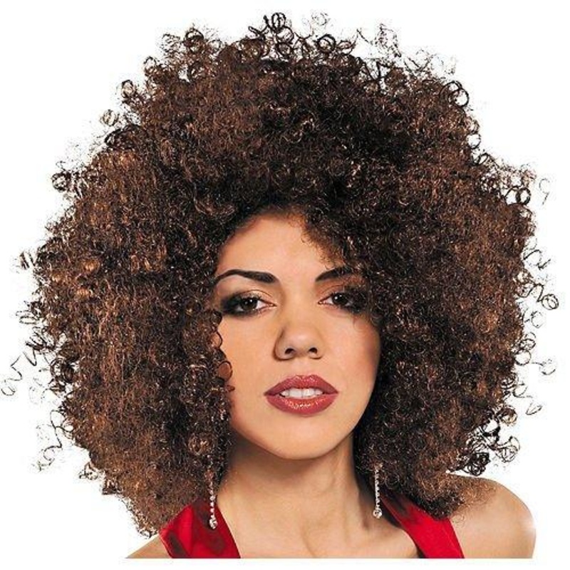 Brown Runway Afro Wig | 1ct