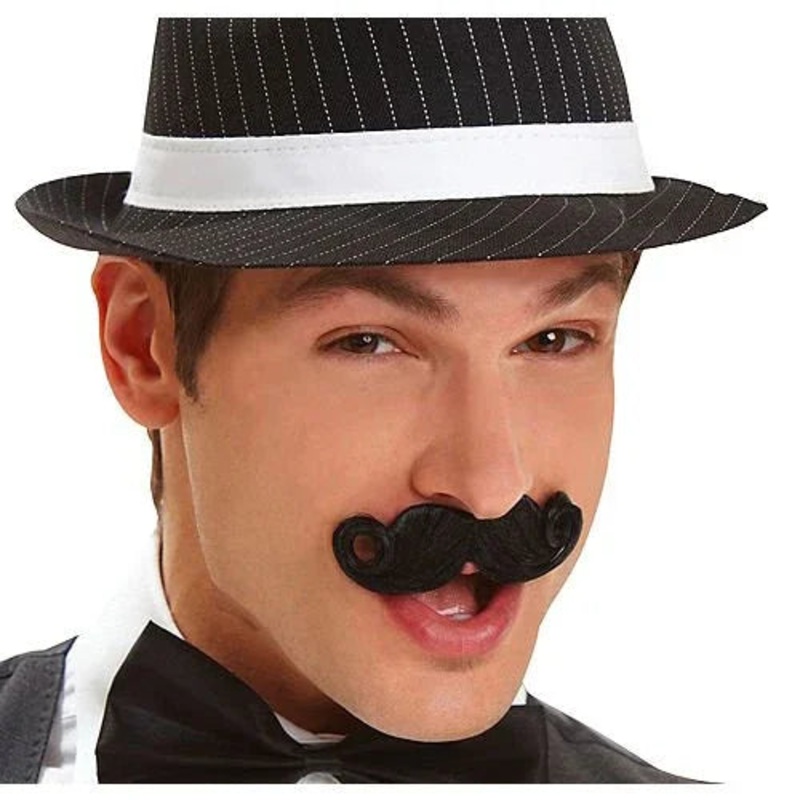 Mini Handlebar Moustache | 1ct