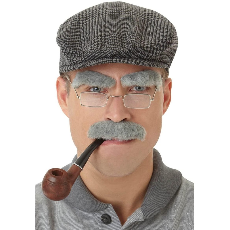 Old Man Moustache & Eyebrows | 1ct
