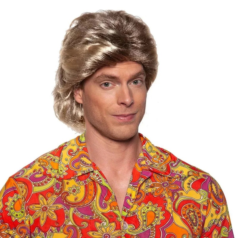 70’s Disco Adult Blond Wig | 1 ct