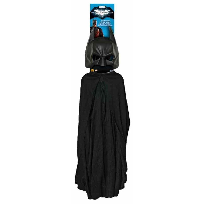Batman The Dark Knight Mask & Cape Set Adult | 1ct