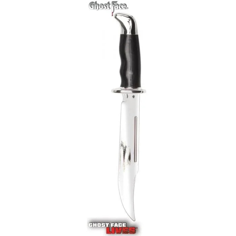 Ghost Face Chrome Bowie Knife 13 | 1 ct