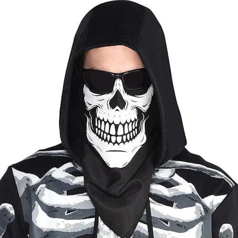 Skull Face Bandana Mask | 1ct