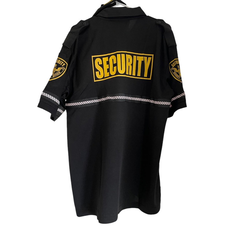 COSTUME RENTAL: O60 Security Shirt and Hat Large  2 pc