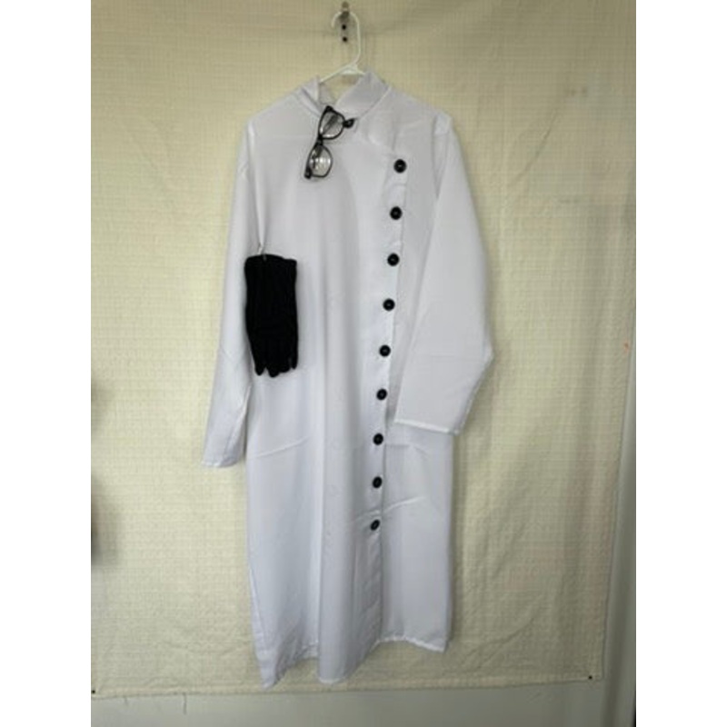 COSTUME RENTAL: O64 Wacky Scientist XL  4 pc