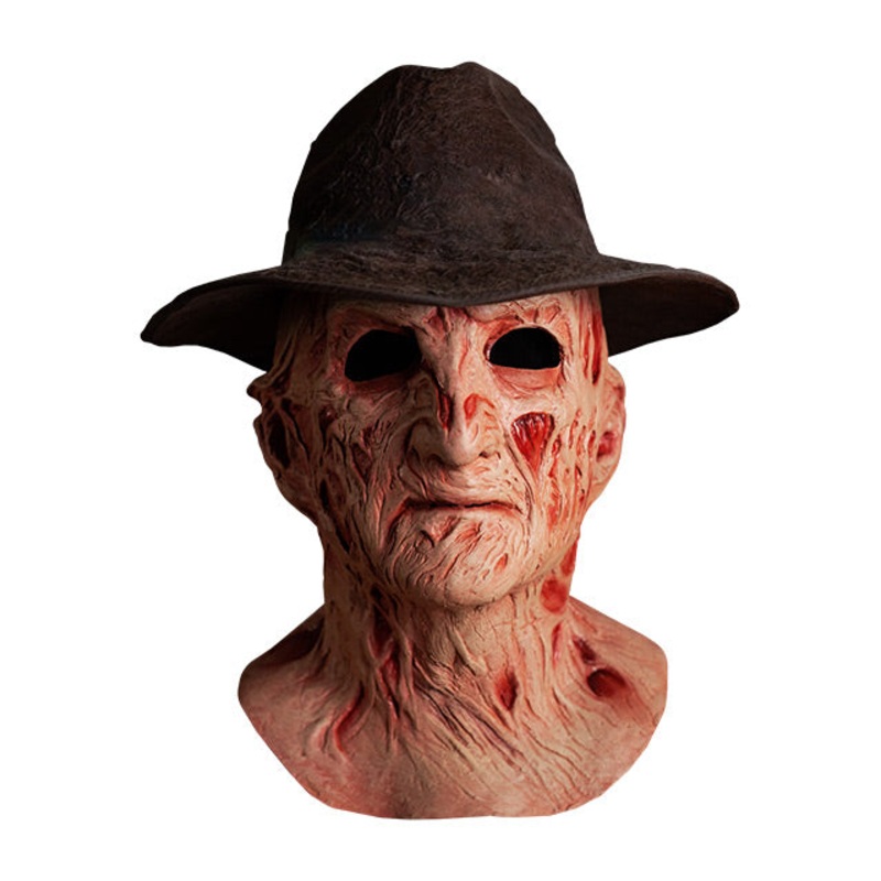 A Nightmare on Elm Street 4: The Dream Master – Deluxe Freddy Krueger Mask with Fedora Hat