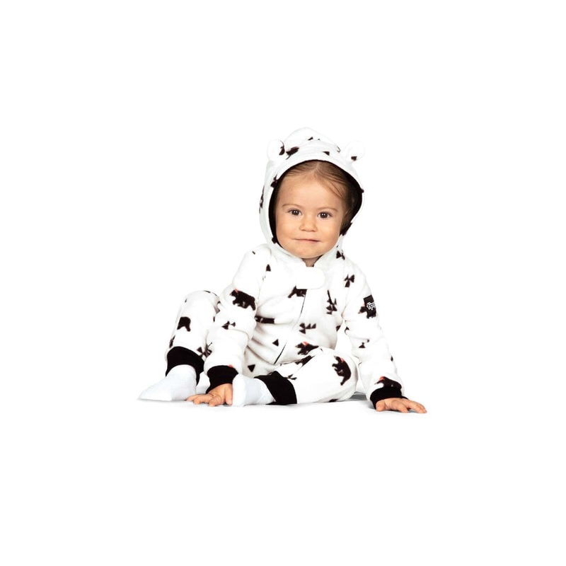 Baby Girl’s Beary Christmas Jumpsuit