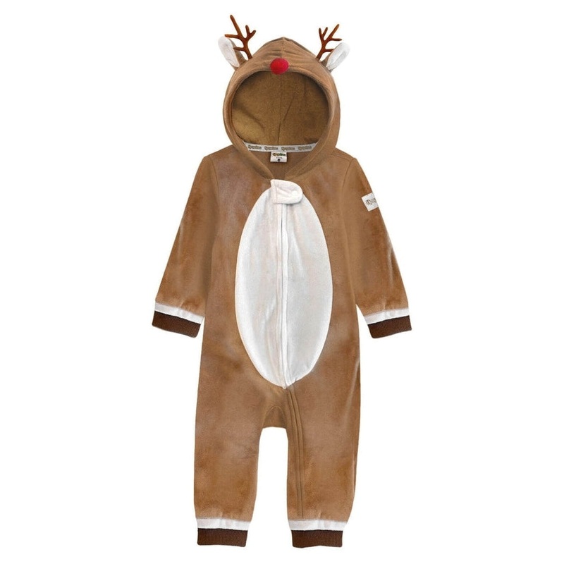 Baby Girl’s Rudolph Jumpsuit|6M|12M|18M