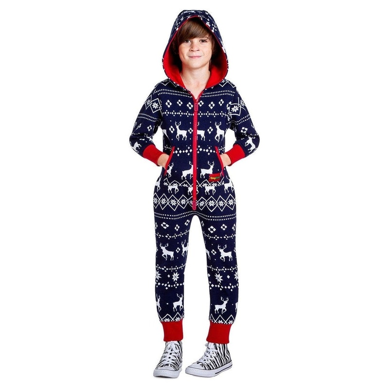 Boy’s Blue Reindeer Jumpsuit|XS (5)|S (6/7)|M (8)|L (10)|XL (12)