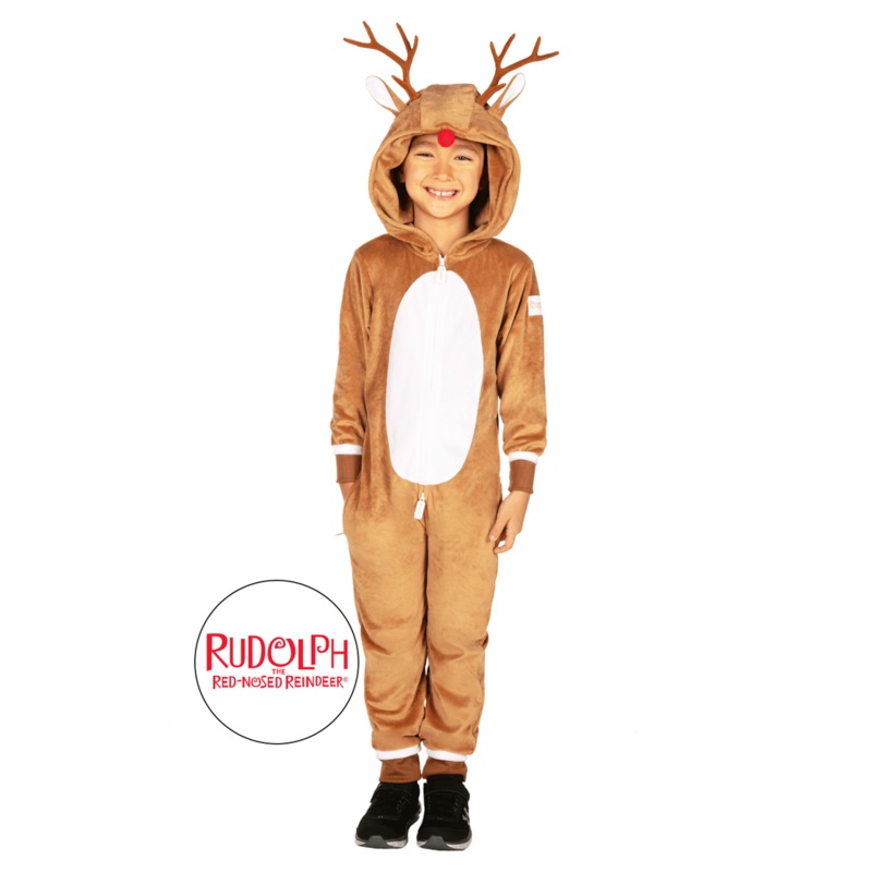 Boy’s Rudolph Jumpsuit|XS (5)|S (6/7)|M (8)|L (10)|XL (12)