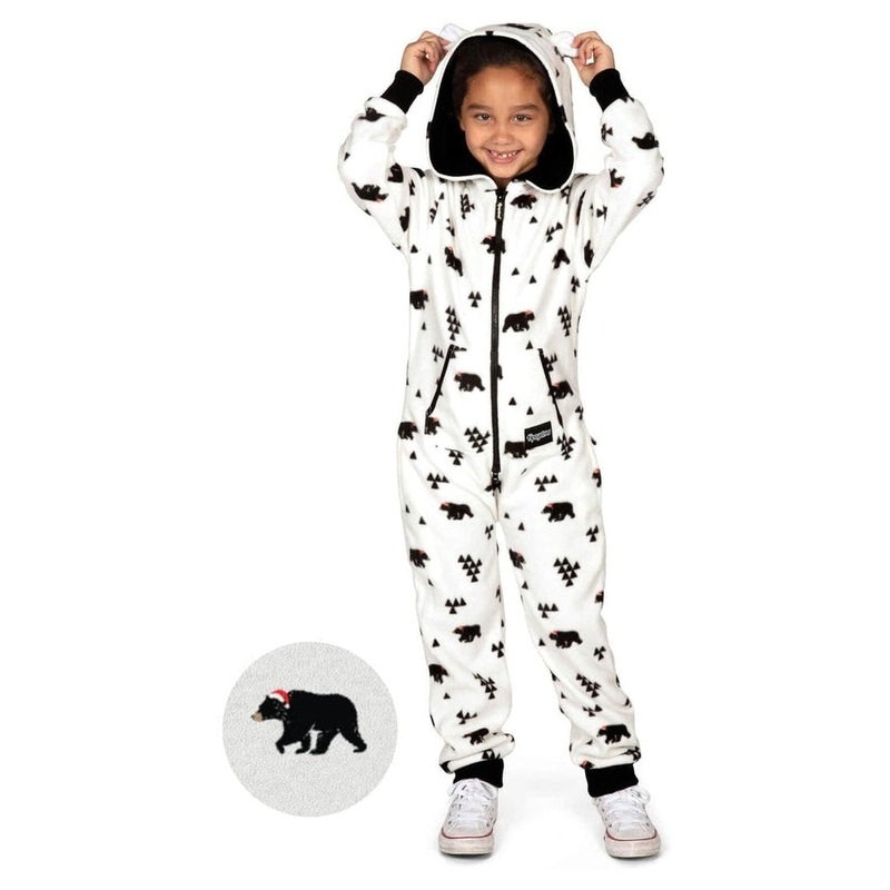 Girl’s Beary Christmas Jumpsuit