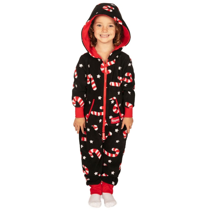 Girl’s Candy Cane Lane Jumpsuit
